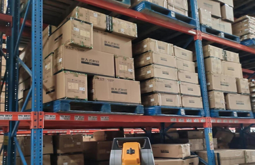 浙江某某物流科技有限公司货架检测