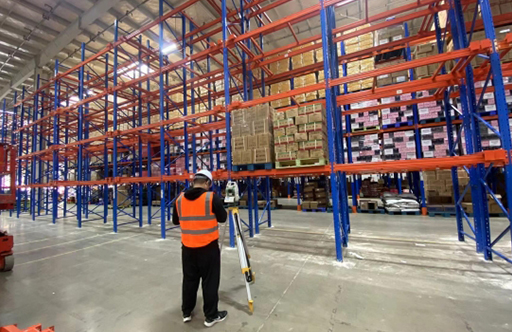 北京某某物流有限公司云南仓货架检测