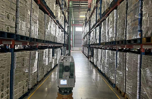 武汉某某物流有限公司货架检测